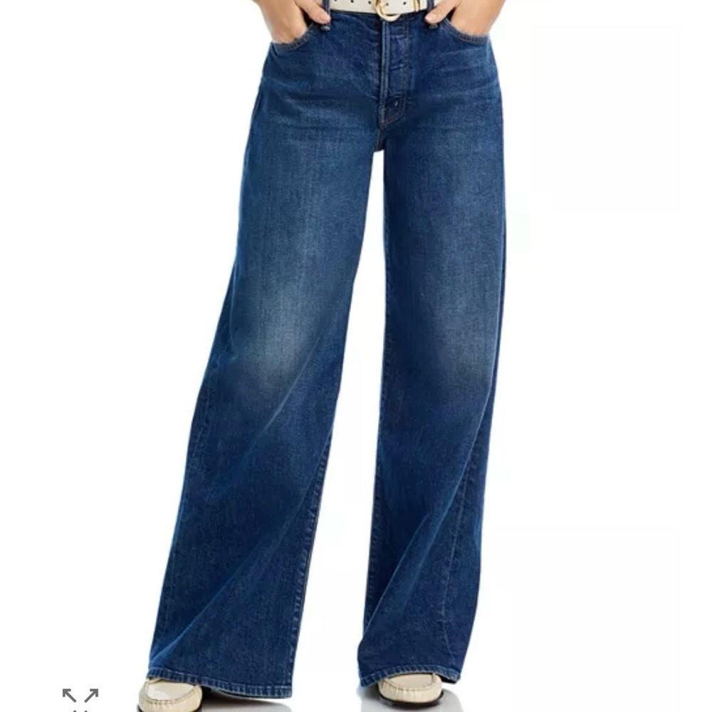 MOTHER Lil Ditcher Roller Sneak Jeans Cannonball sz 30 like new